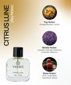 Citrus Lune Extrait de Parfum | Fresh & Zesty Fragrance | 50ml